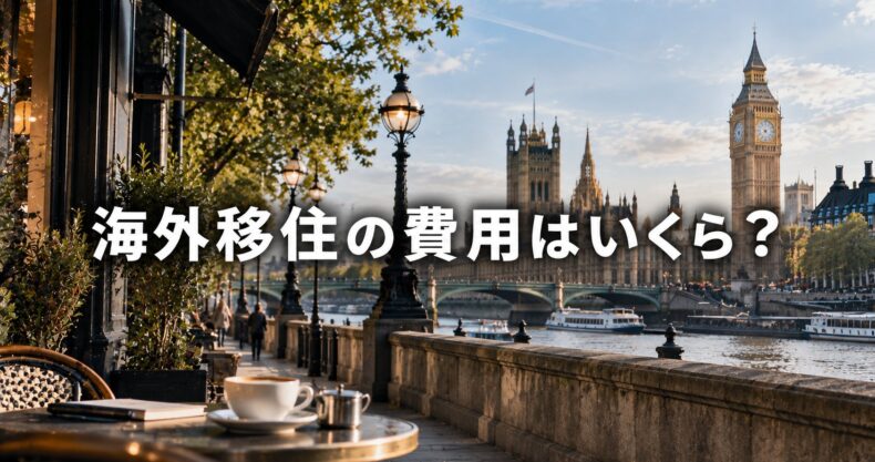 海外移住の費用はいくら？初期費用と国別の生活費を公的データで確認